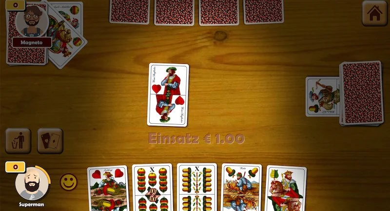 Ein Spiel in der Schnopsn Cash App Schnopsn Cash App