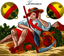 Schnapsen Karte Schellen As Schellen Daus